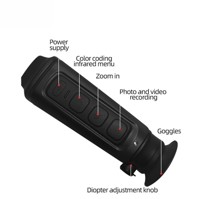 CS-1Pro를 지켜보는  새를 위한 IP66 적외선 384×288 열사진법 단안용기구